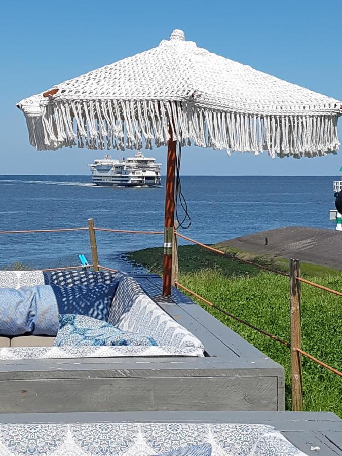 Romantisch Huisje Nabij Het Strand Met Uitzicht Op De Tulpenvelden Julianadorp Dış mekan fotoğraf